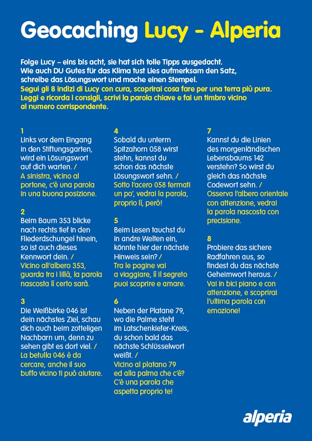 Geocaching con Lucy 2