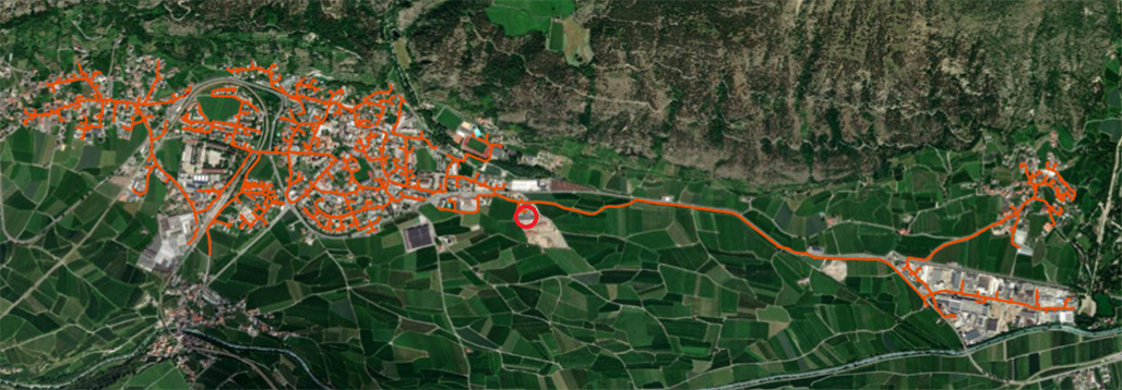 Mappa Silandro
