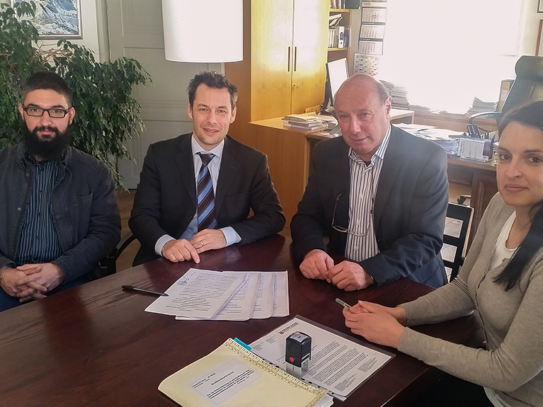 Da sinistra: Gabriele Crosario