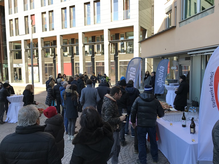 Alperia e Azienda Pubbliservizi Brunico aprono insieme un nuovo Energy Point a Brunico